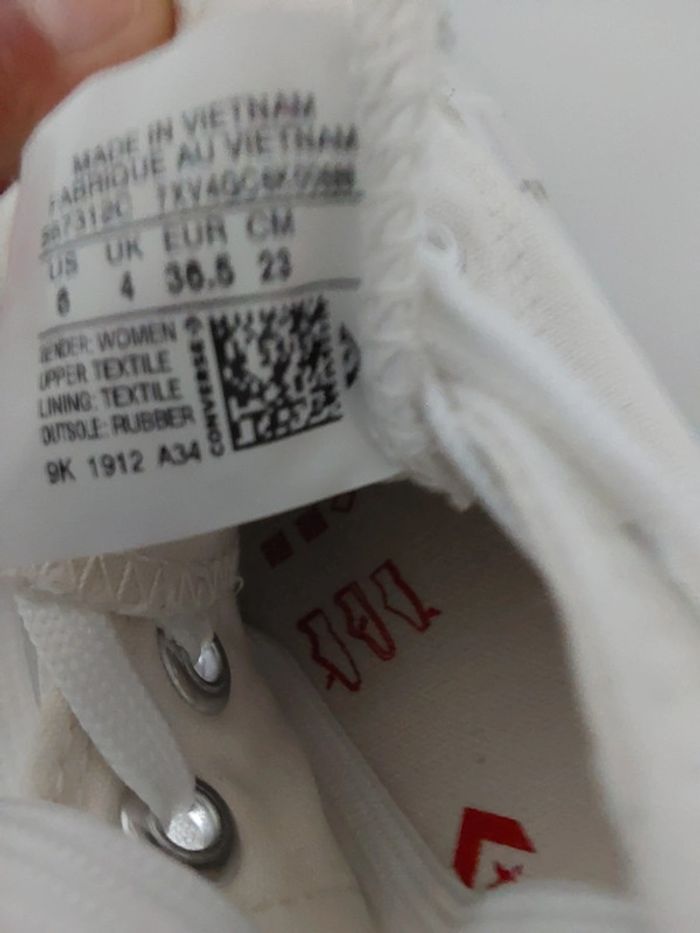 Converse compensée femme pointure 36,5 - photo numéro 10