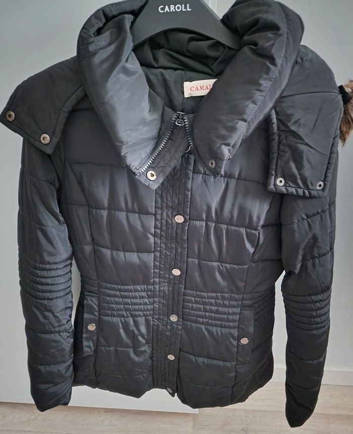 Manteau femme à capuche
