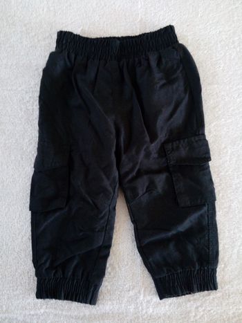 Pantalon noir 12 mois (réf perso M11)(familleac72)