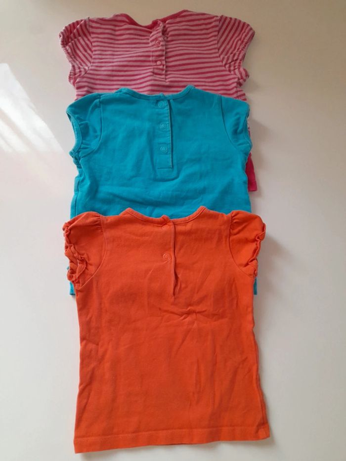 Lot de 3 t shirts manches courtes - photo numéro 2