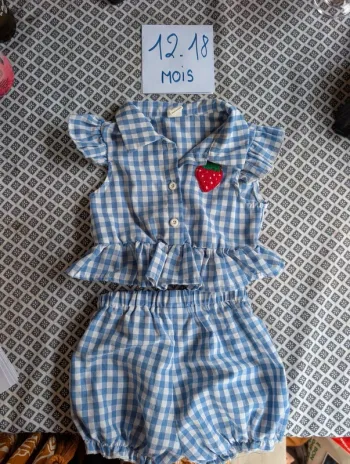 Ensemble bébé fille 12/18 mois
