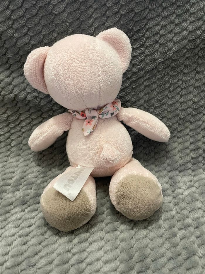 Peluche mini Koala Iris rose et gris grelot Nattou