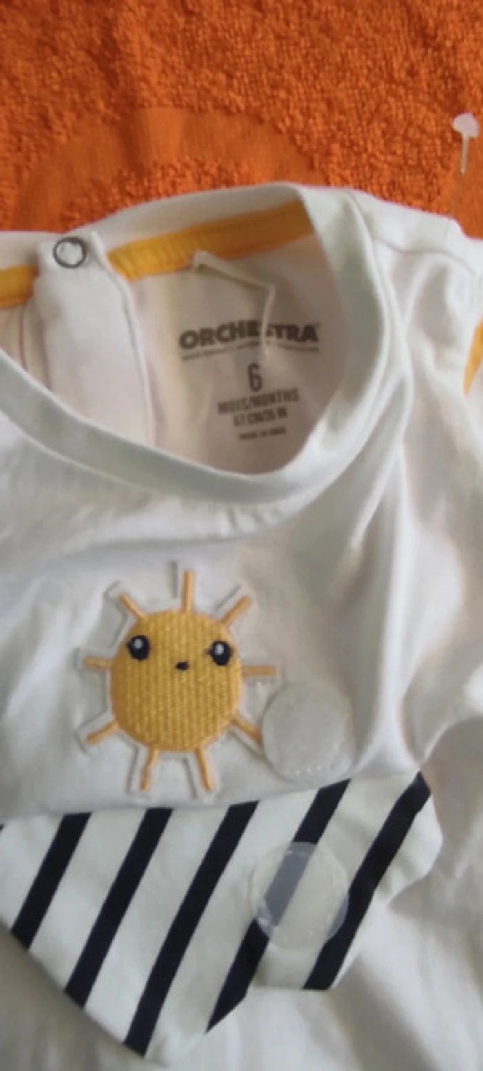 Tee-shirt Orchestra 6 mois - photo numéro 2