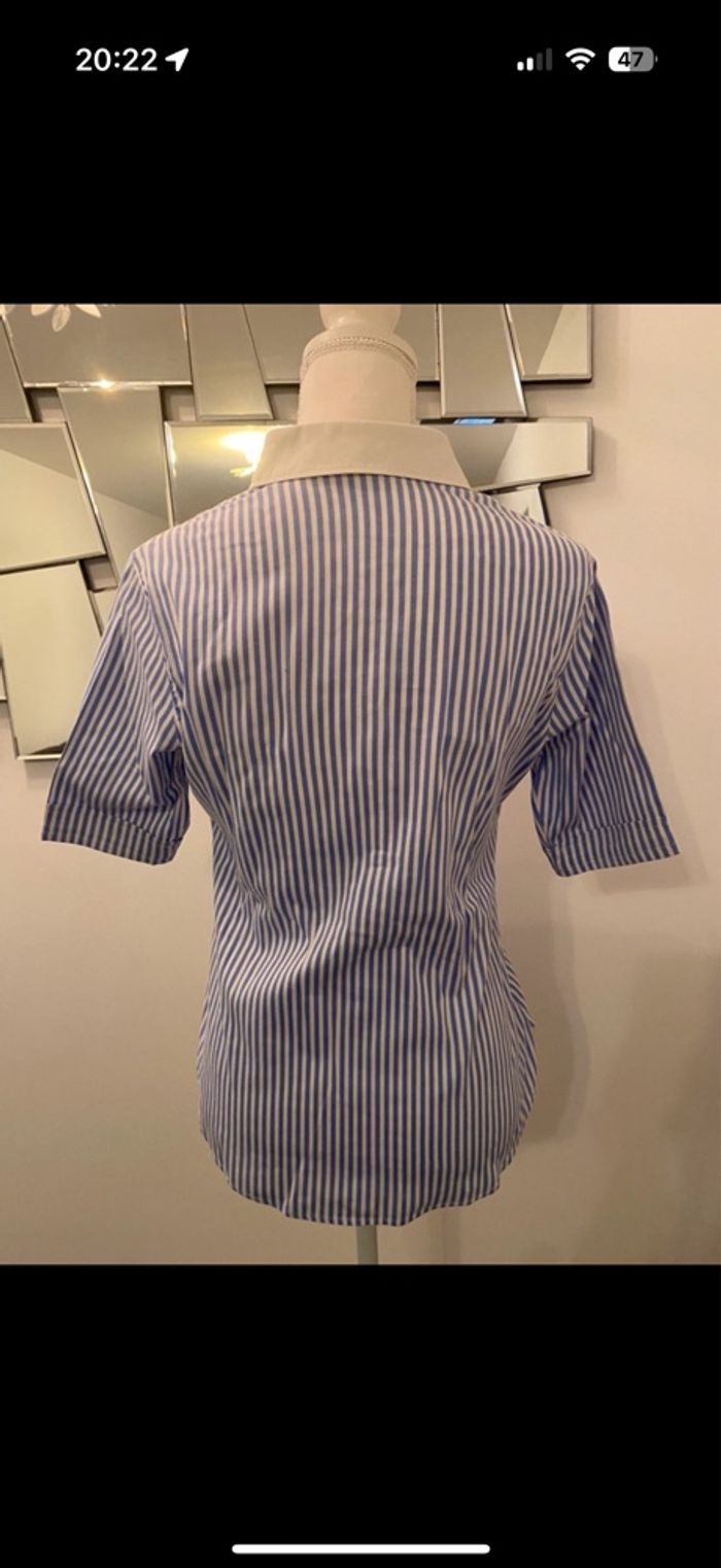 Chemise rayée femme mise au Green taille 34 - photo numéro 3