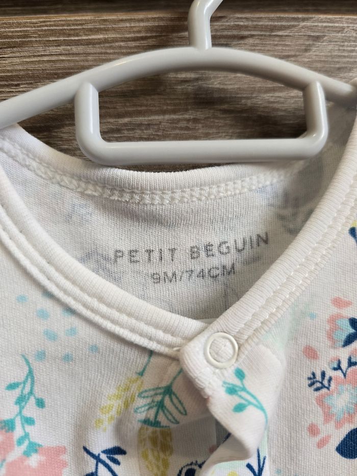 Vêtement Bébé - Barboteuse - Petit Béguin - 9 mois 74 cm - photo numéro 3
