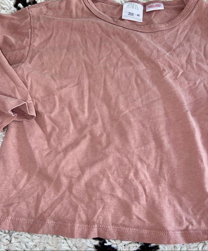 Tshirt ml Zara 18/24 mois Zara - photo numéro 2