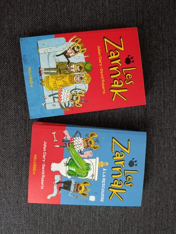 Lot de 2 romans enfants Les Zarnak