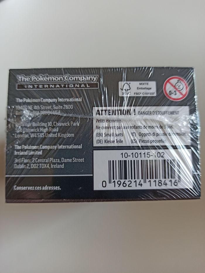 Bundle Pokemon Foudre Noire - Neuf & Scellé - photo numéro 4