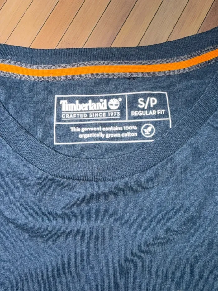 T-shirt Timberland taille S bleu marine - photo numéro 3