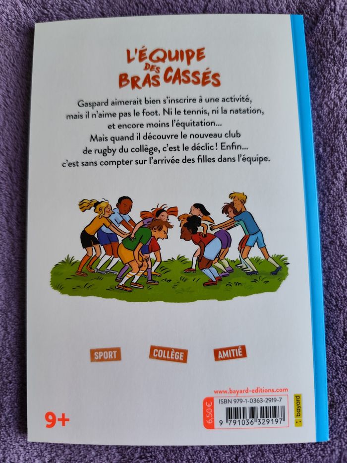 Lot 2 livres j aime lire max 9 ans l équipe des bras cassés + moi fils de star - photo numéro 6