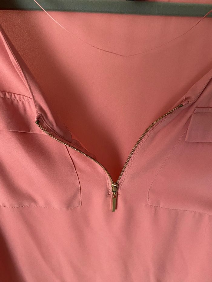 Superbe belle blouse fluide rose Primark taille 38 - photo numéro 4