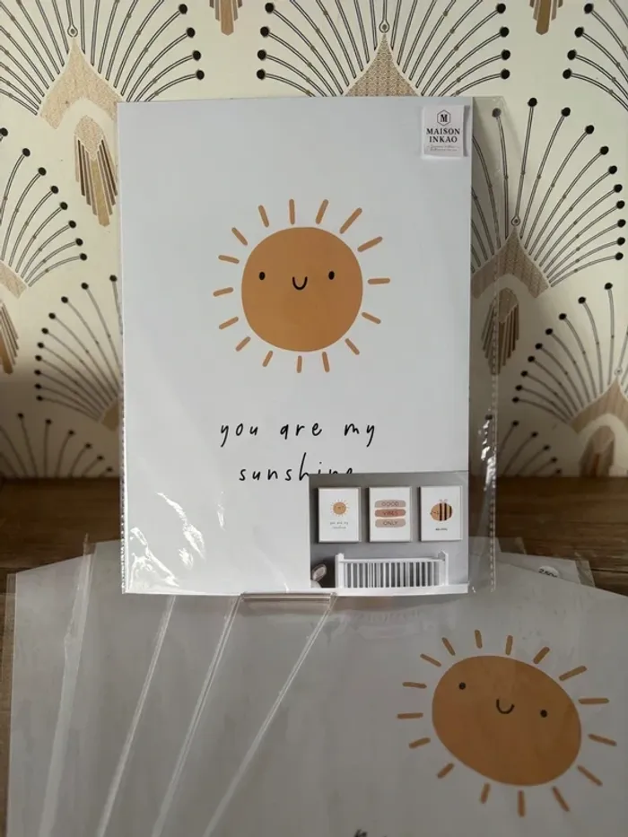 Affiches Good vibes only pour chambre enfant