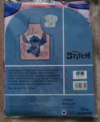 Tablier et toque Stitch