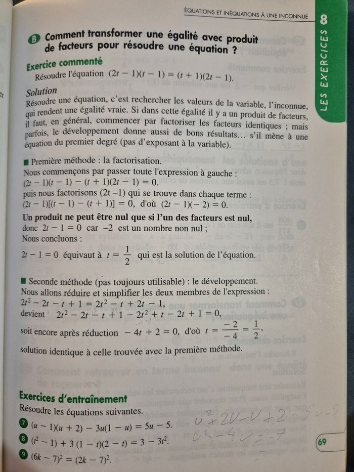 Prepa Brevet Maths 3ème Hatier Exercices - photo numéro 4