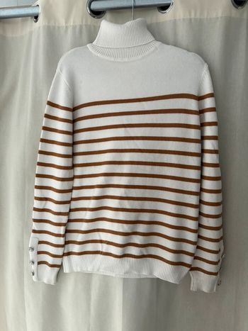 Pull col roulée