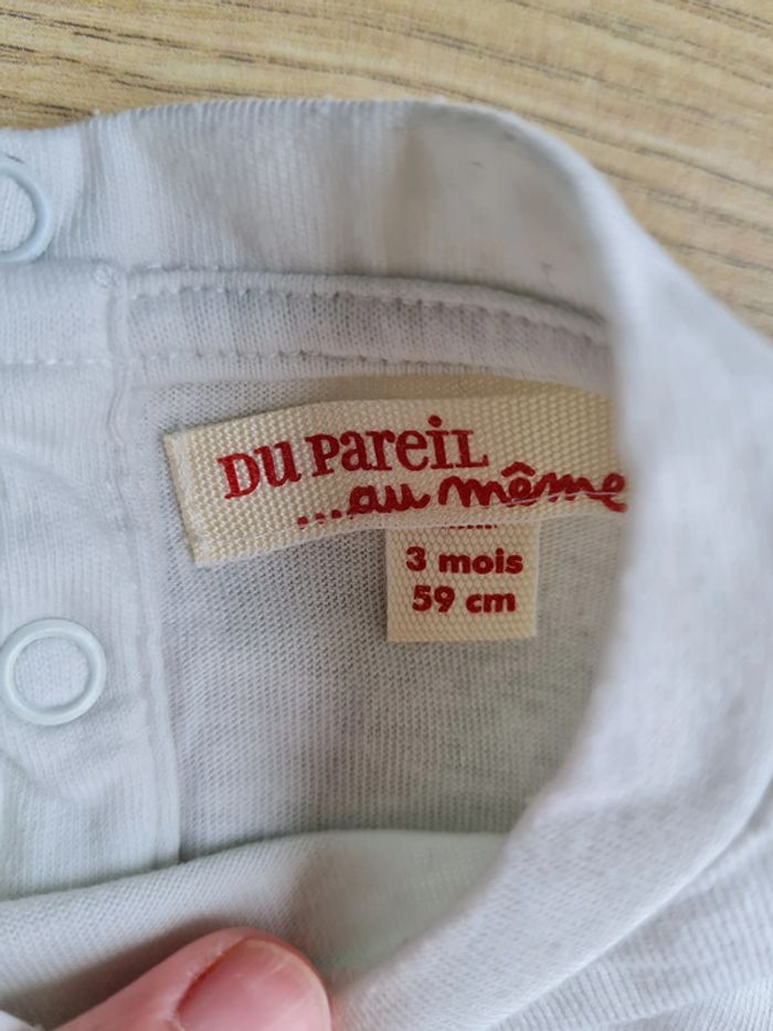 Tshirt DPAM 3 mois - photo numéro 2