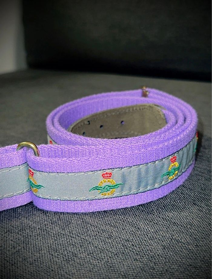 Ceinture Violette à motifs Mixte 90CM - photo numéro 2