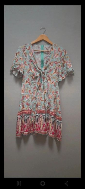 Robe fluide imprimé