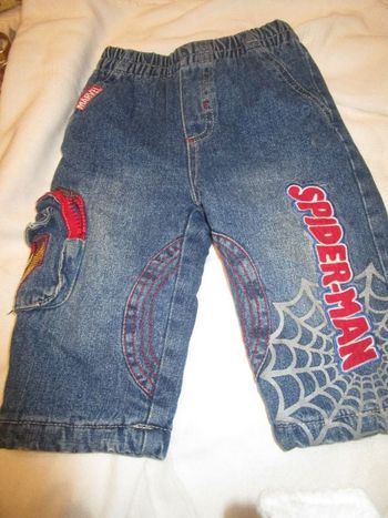 pantalon spiderman 12 mois