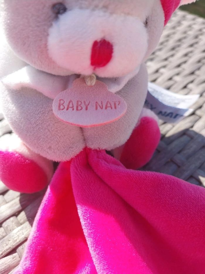 Doudou chat rose - photo numéro 3