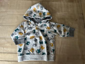 Sweat à capuche chat 