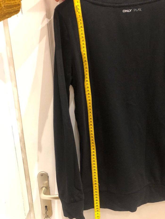 Sweat noir fin taille L - photo numéro 4