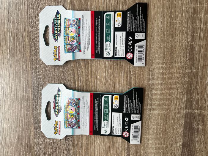 Lot X2 boosters Aventures Ensembles - photo numéro 2
