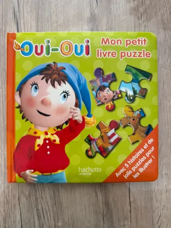 Livre puzzle oui oui