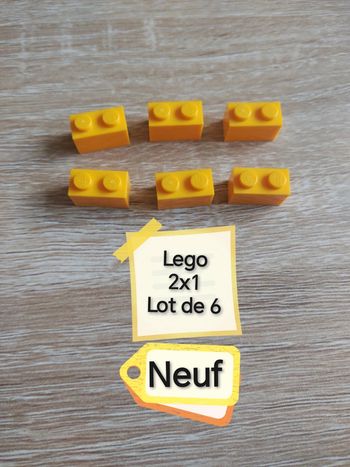 Lego 2x1 lot de 6