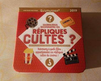 Replique cultes quiz