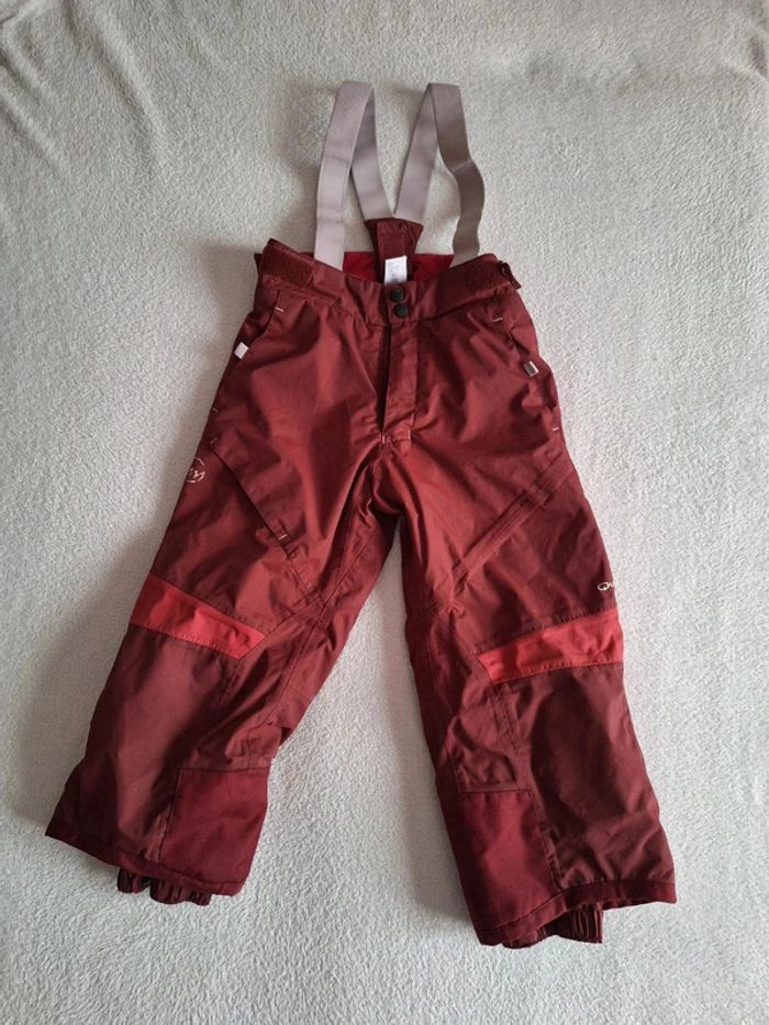 Pantalon de ski bordeaux