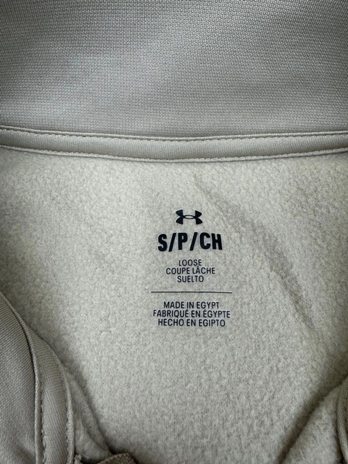 Sweat Fleece 1/4 Zip Under Armour Neuf Taille S - photo numéro 6