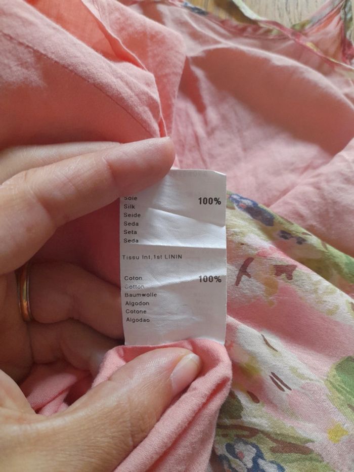 Robe à bretelles KENZO 8ans - photo numéro 7