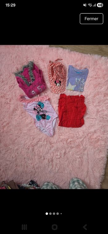 Petit lot vêtements fille 2 ans