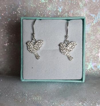 Boucles d'oreilles oiseau