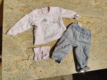 Ensemble chaud fille 9 mois