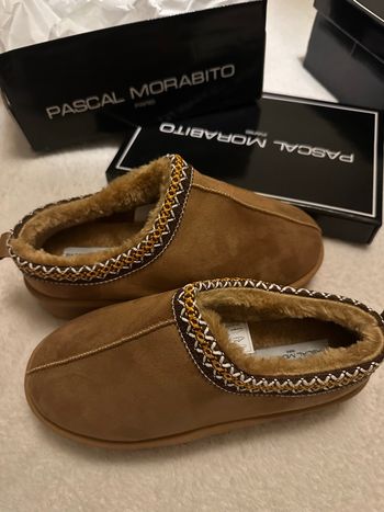 Chausson pantoufles Pascal Morabito Paris femme