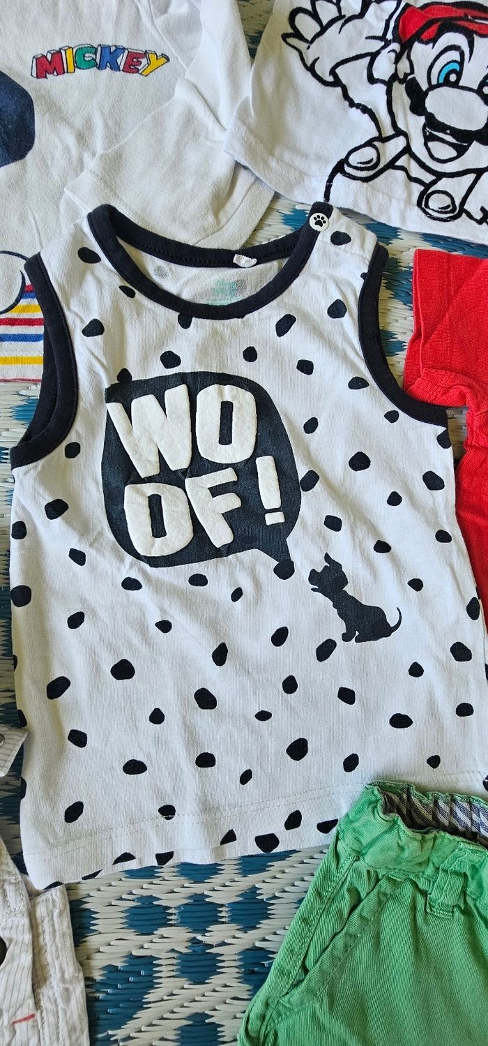 Lot vêtements garçon 6mois été Disney - photo numéro 5