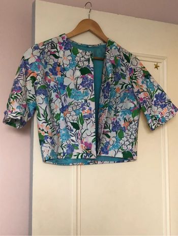 Veste fleuri