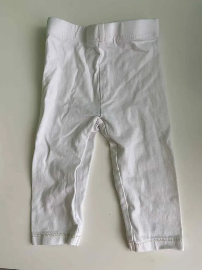 Lot de 10 bas : 9 leggings et 1 pantalon, fille 6-9 mois - photo numéro 6