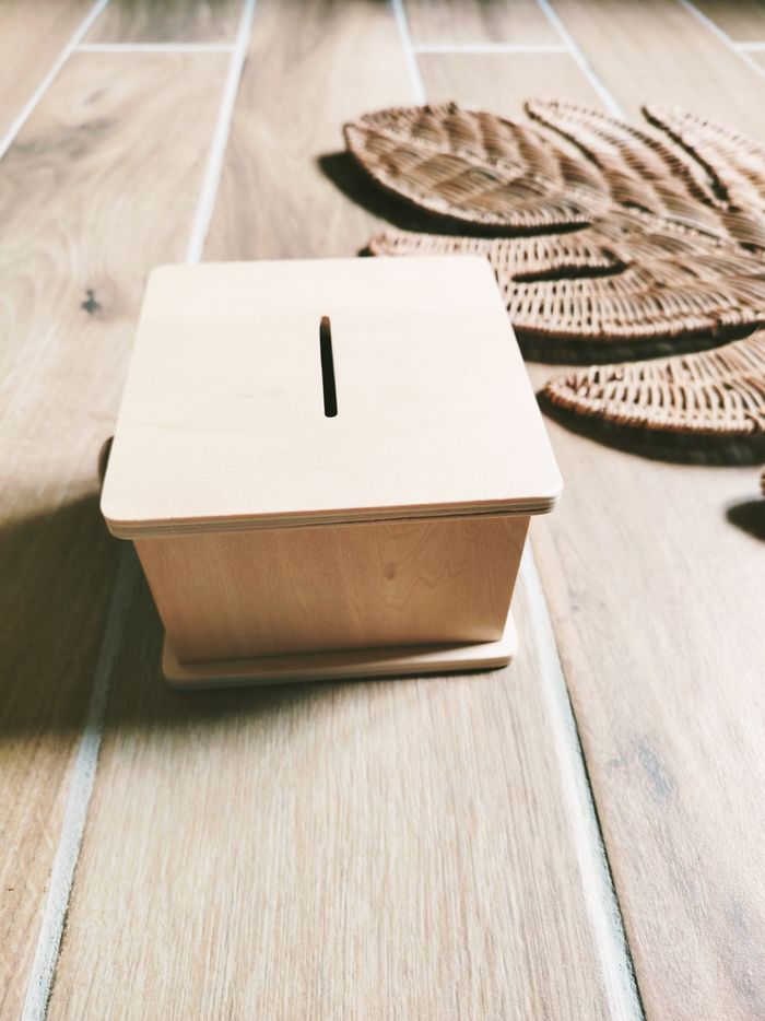 🔴 Boîte de notion de permanence en bois avec jetons à insérer - photo numéro 4