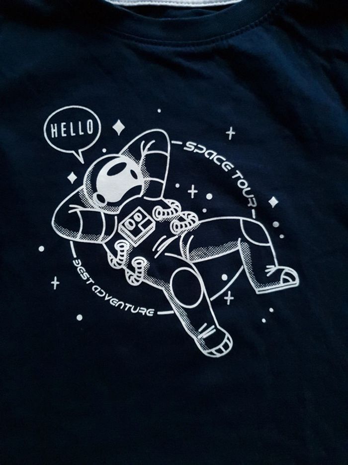 Tee-shirt manches longues espace - photo numéro 2