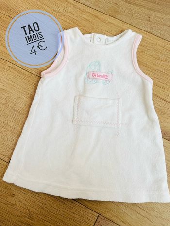 Robe éponge Tape à l’œil en 1mois