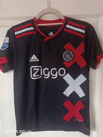 maillot adidas foot ajax numéro 6 VAN DE BEEK