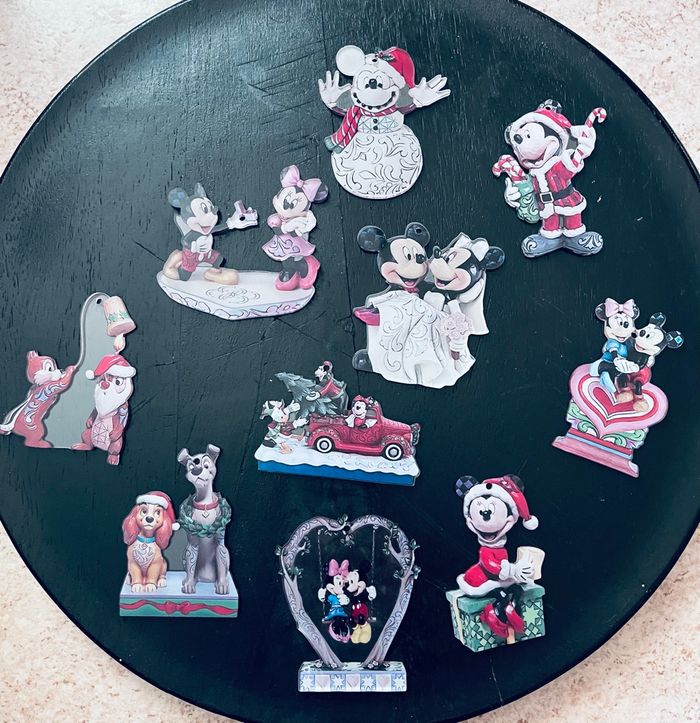 Figurines Disney Mickey Noël  Neuf - photo numéro 2