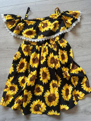 Robe tournesols - taille 130