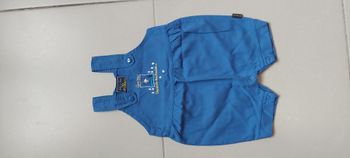 Salopette short 3 mois