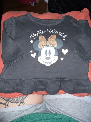 Blouse taille 1mois 4.5kg Primark Disney minnie