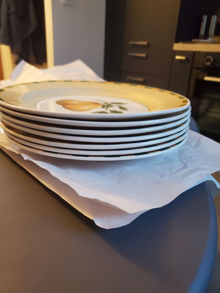 Lot assiettes plates - photo numéro 3