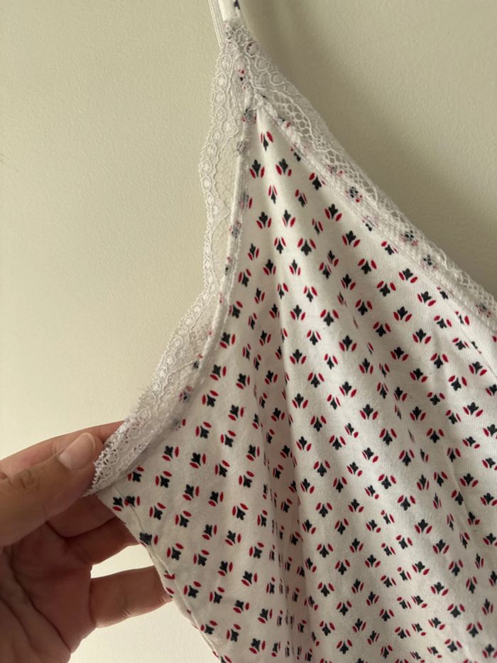 👚 débardeur de pyjama femme - taille L - la halle - très bon état - photo numéro 3